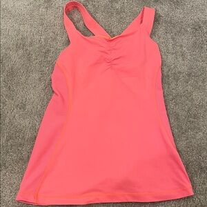 Pink Athletic Tank Top Lululemon